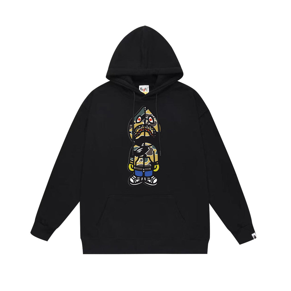 BAPE Baby Milo Shark Figure Pullover Hoodie
